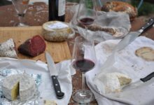 French wine and cheese