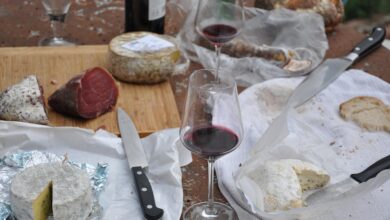 French wine and cheese